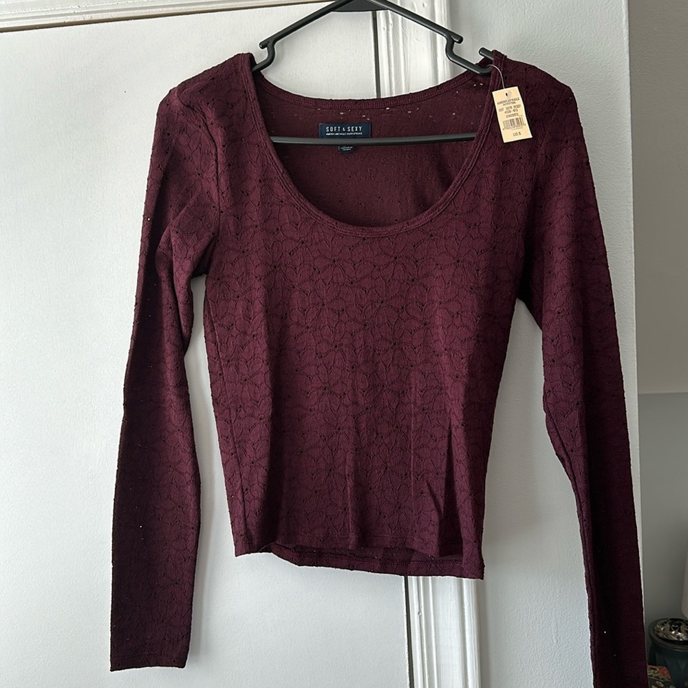 Long Sleeve Crop Top